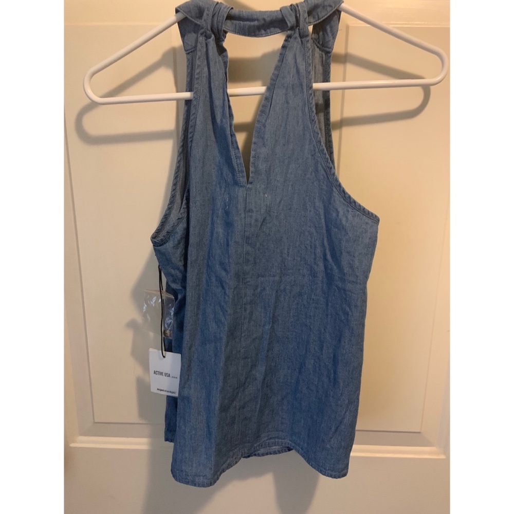 Jean Razorback Tank - Picture 2 of 2